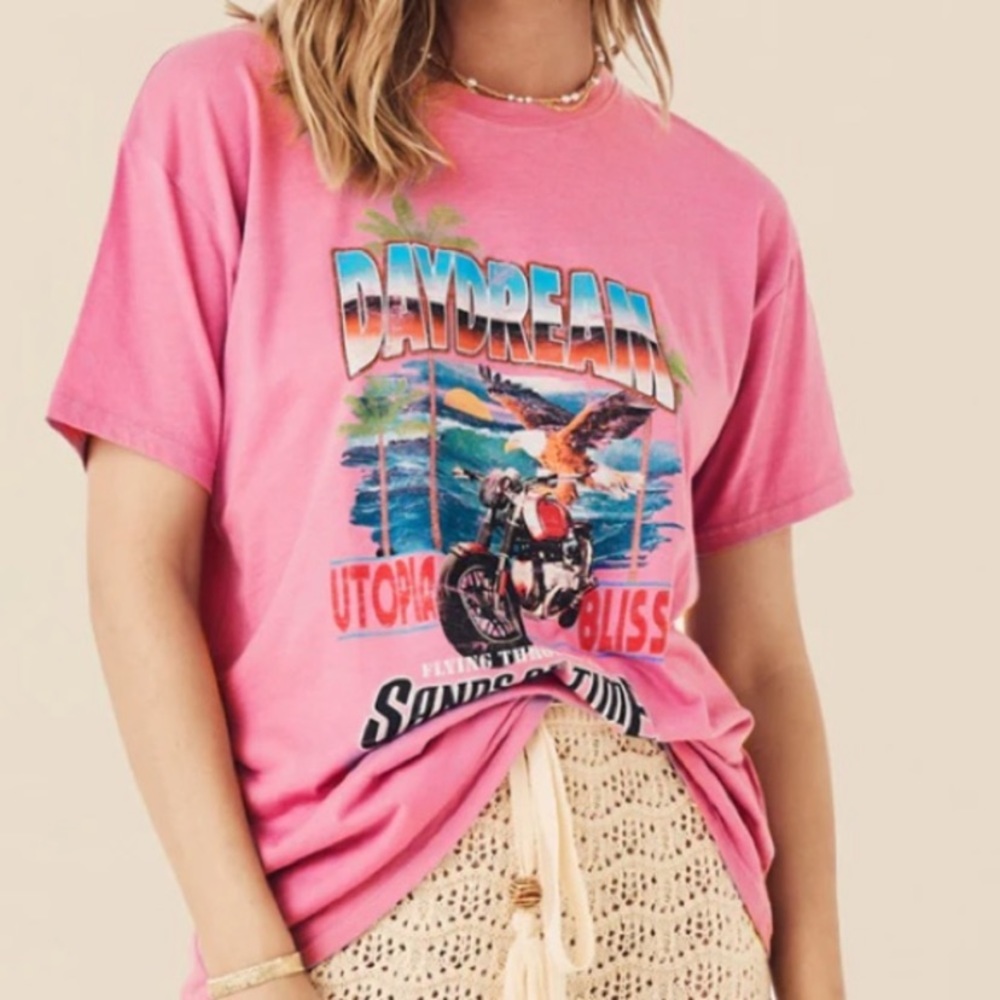 Spell tees XXS oversized NWT spell daydreamer utopia bliss tee - Picture 6 of 13